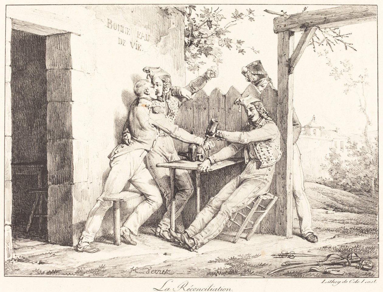 A megbékélés alkotó: Emile Jean Horace Vernet