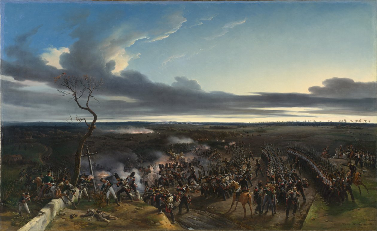A montmiraili csata alkotó: Emile Jean Horace Vernet
