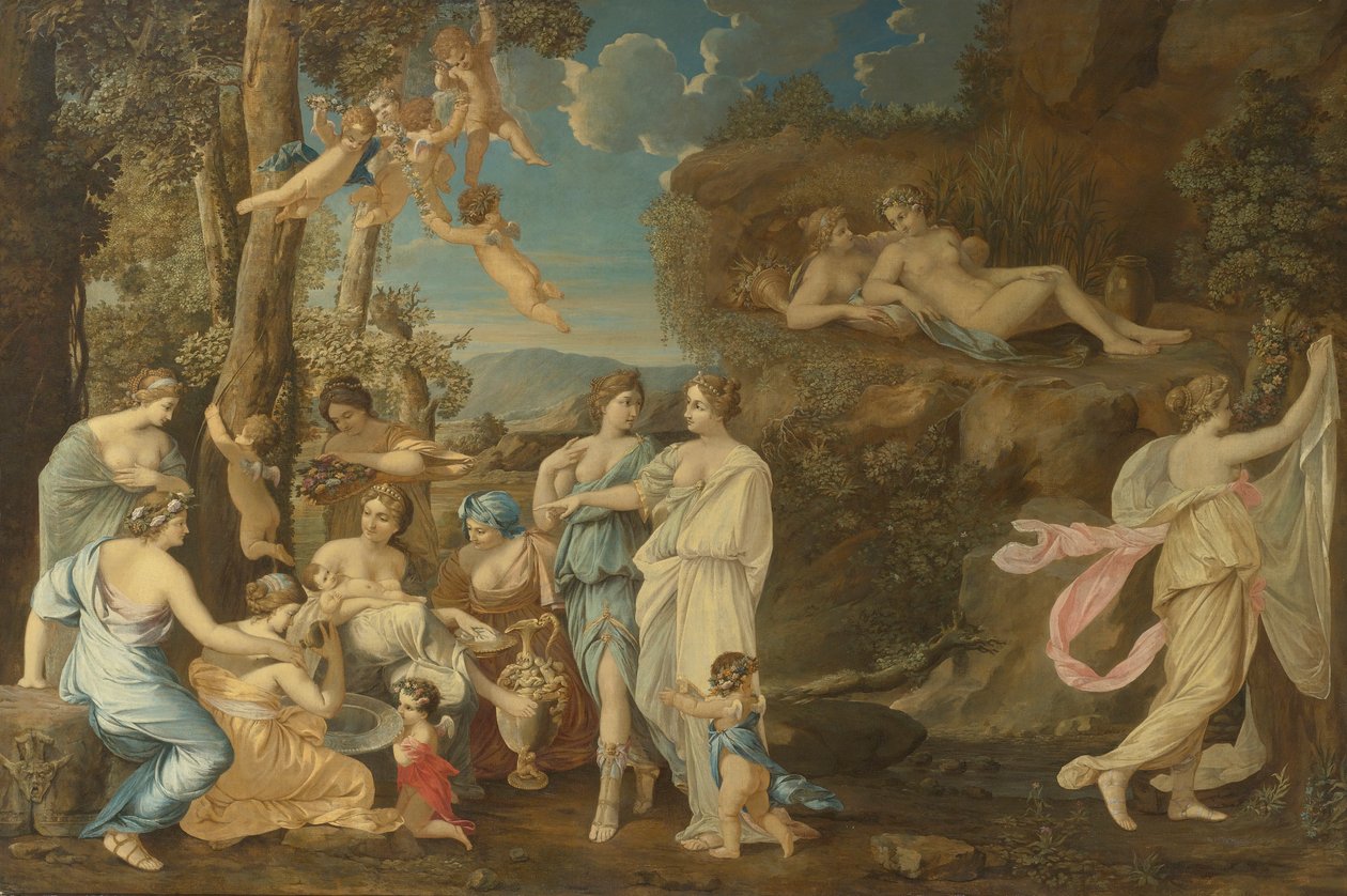 Bacchus születése alkotó: Hovingham Master
