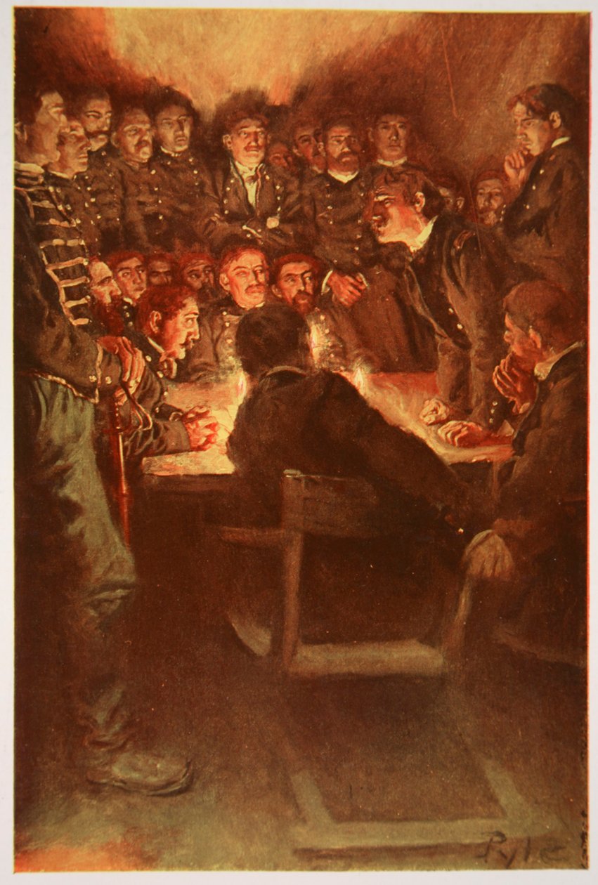 Az éjféli hadbíróság alkotó: Howard Pyle