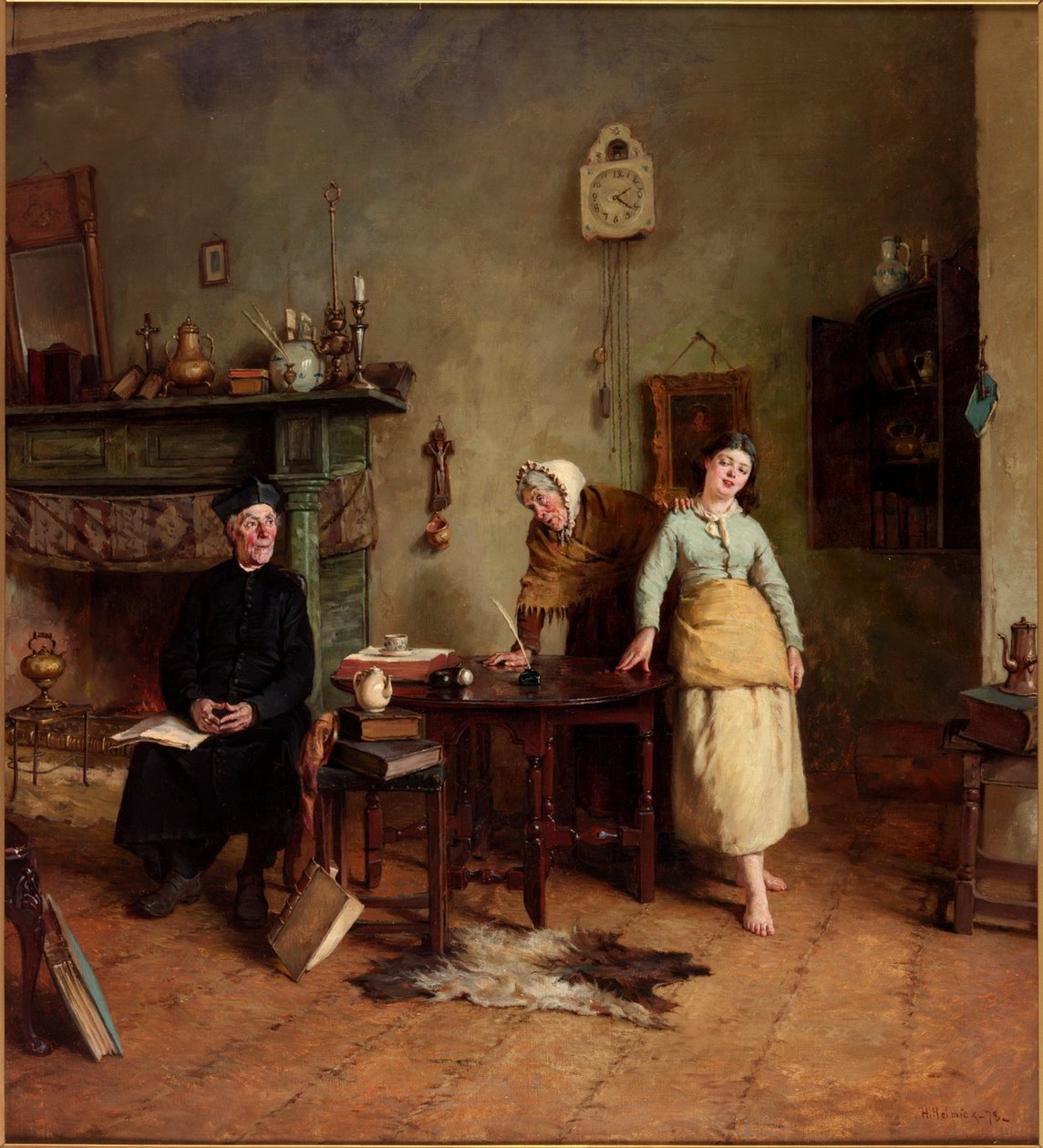 The Wayward Daughter, 1878 alkotó: Howard Helmick