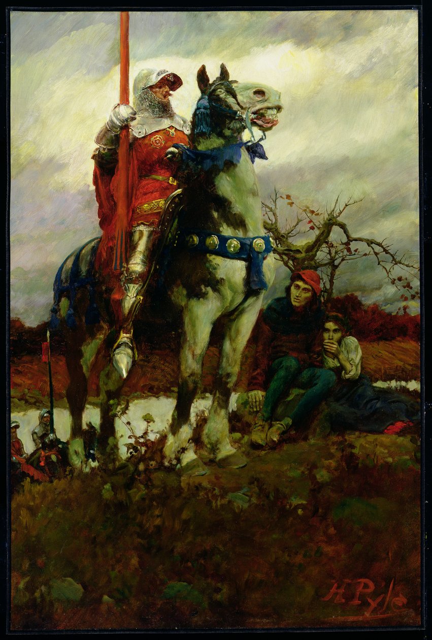 Lancaster eljövetele alkotó: Howard Pyle