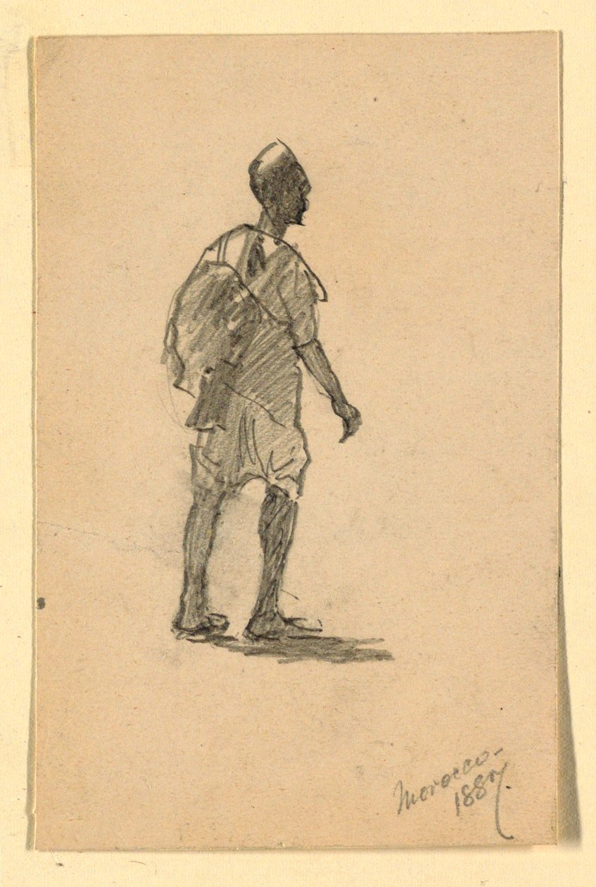 Egy sétáló mór alkotó: Howard Russell Butler