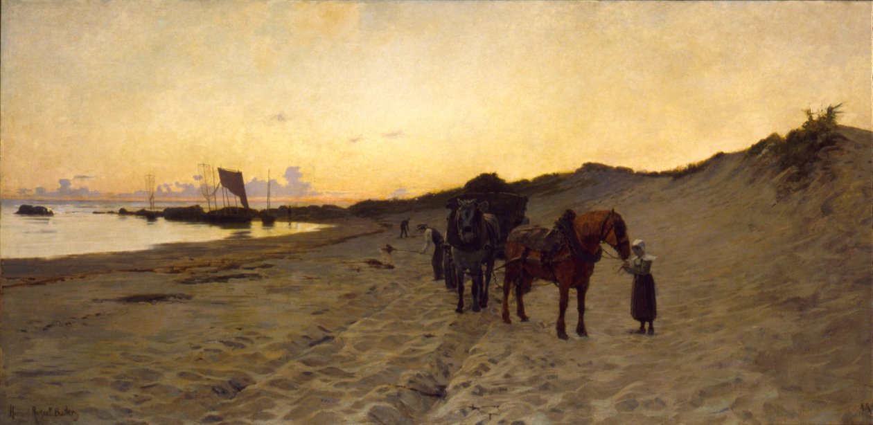 A hínárgyűjtők alkotó: Howard Russell Butler