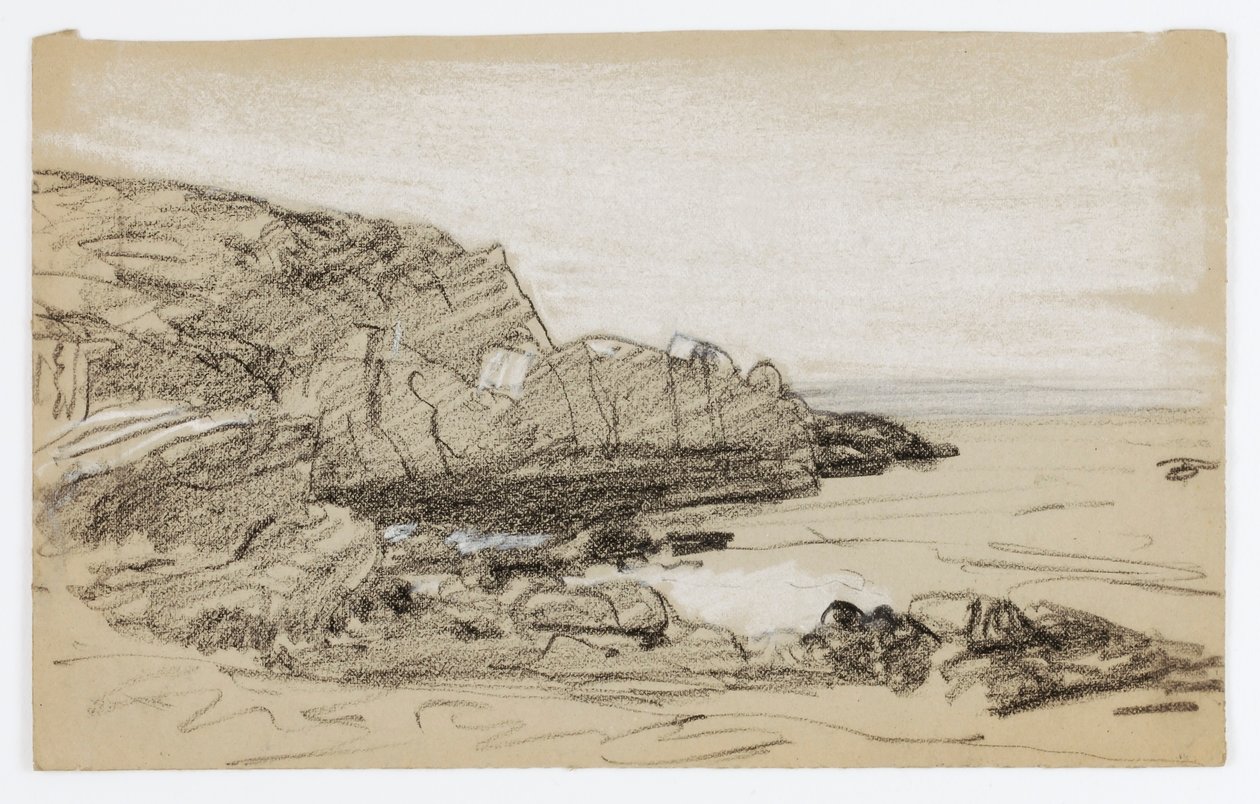 Cím nélkül (Cliffs) alkotó: Howard Russell Butler