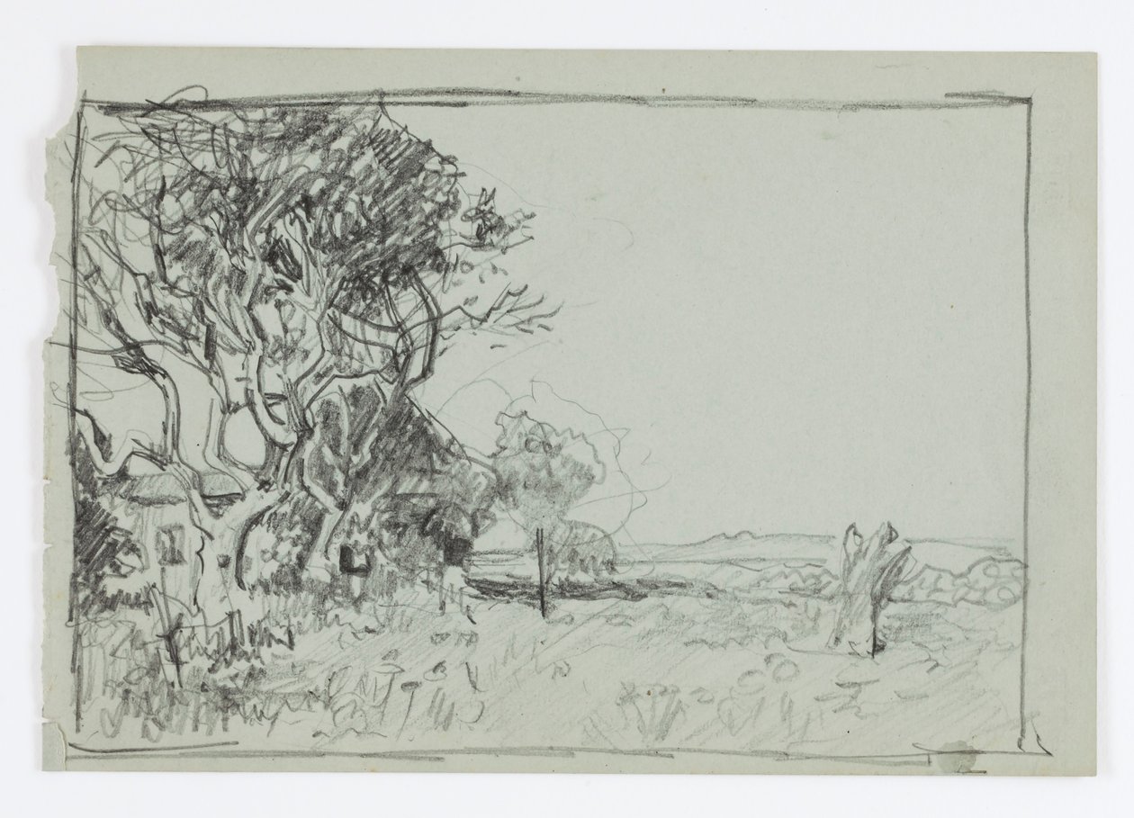 Cím nélkül (fa házzal) alkotó: Howard Russell Butler
