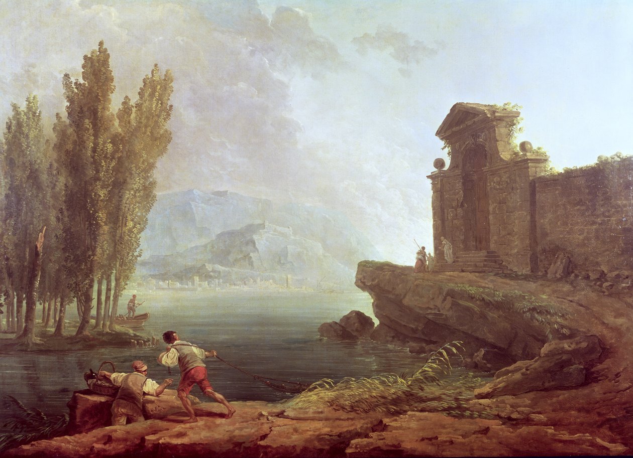 Tájkép alkotó: Hubert Robert