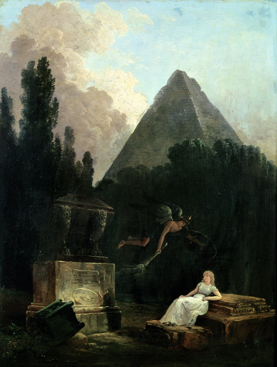 A sír szelleme alkotó: Hubert Robert