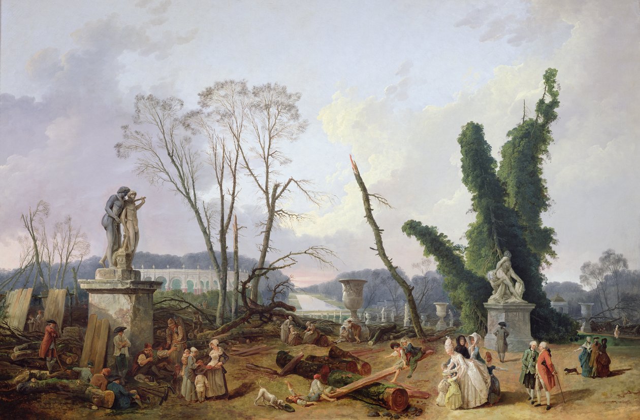 A Versailles-i kertek alkotó: Hubert Robert