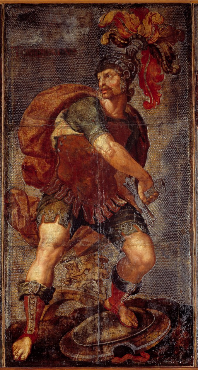 A hét bőr kárpitja alkotó: Hubert (after) Goltzius