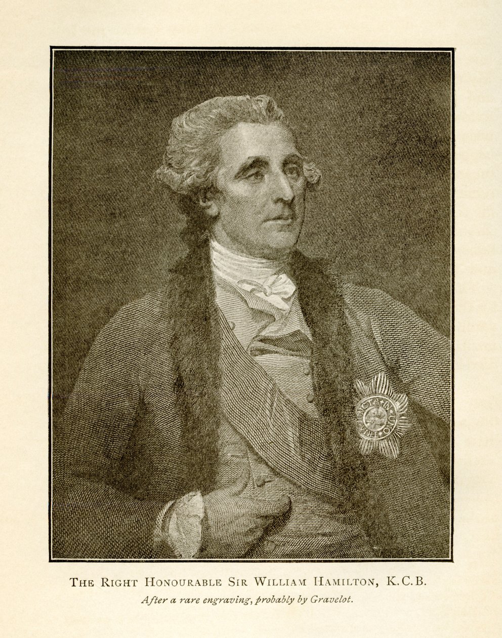 Sir William Hamilton alkotó: Hubert Francois Gravelot