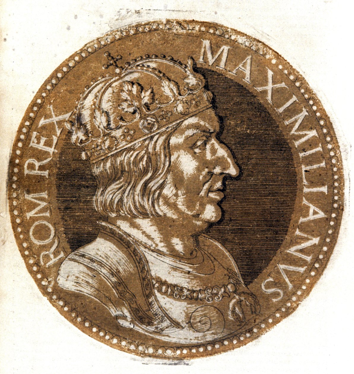 Habsburg I. Maximilián alkotó: Hubert Goltzius
