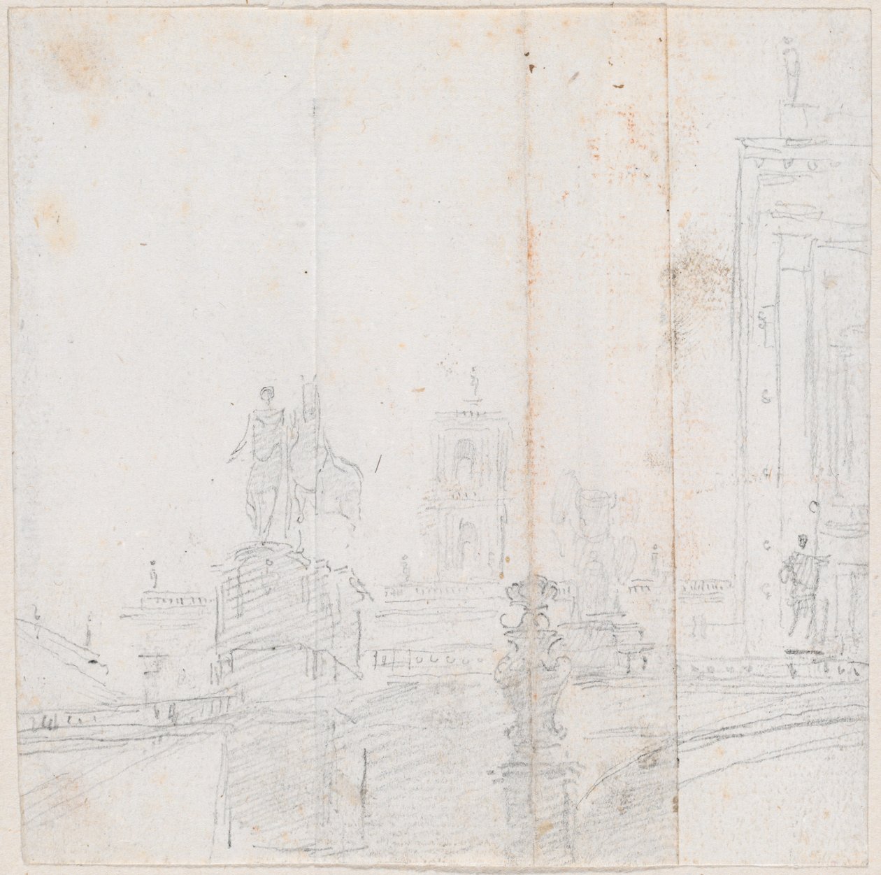 Capitolium-domb alkotó: Hubert Robert