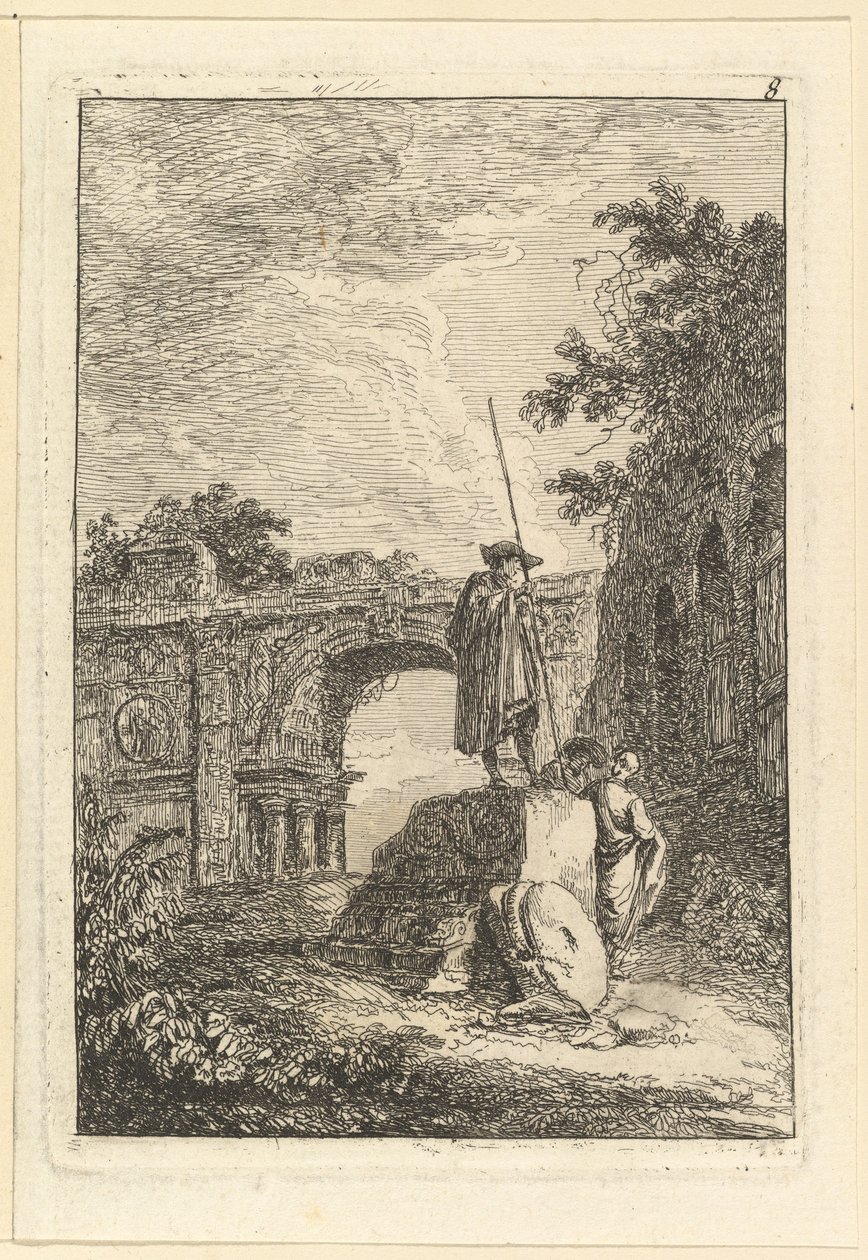 A Diadalív.n.d. alkotó: Hubert Robert