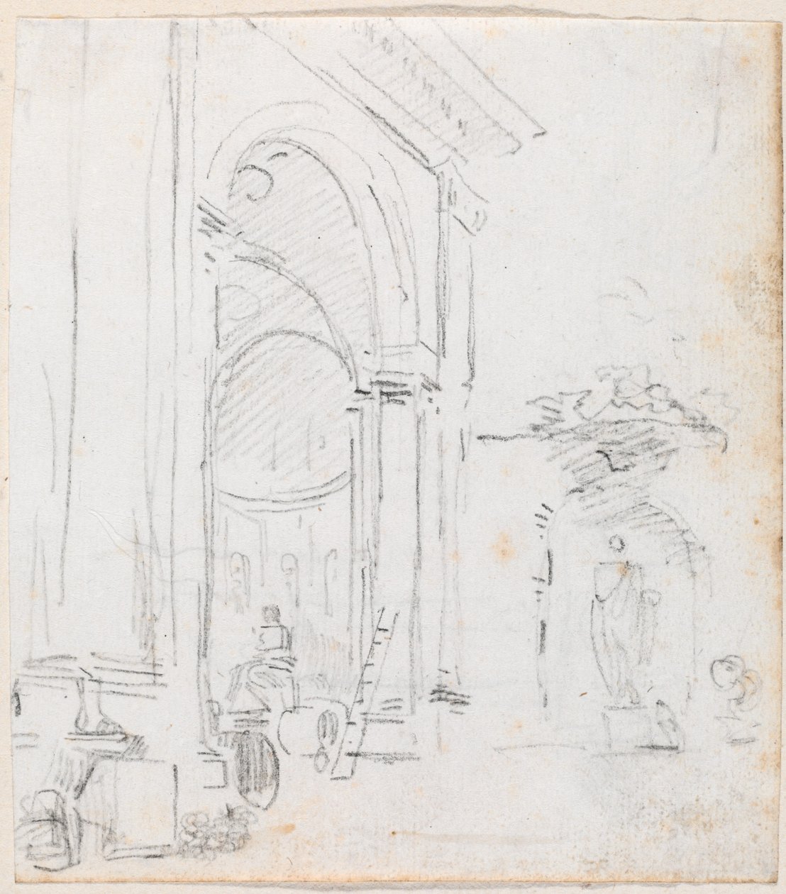Monumentális Arch alkotó: Hubert Robert