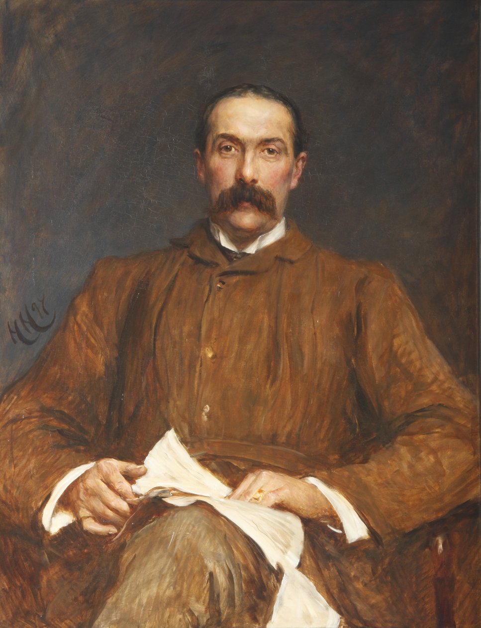 William Leonard Courtney alkotó: Hubert von Herkomer