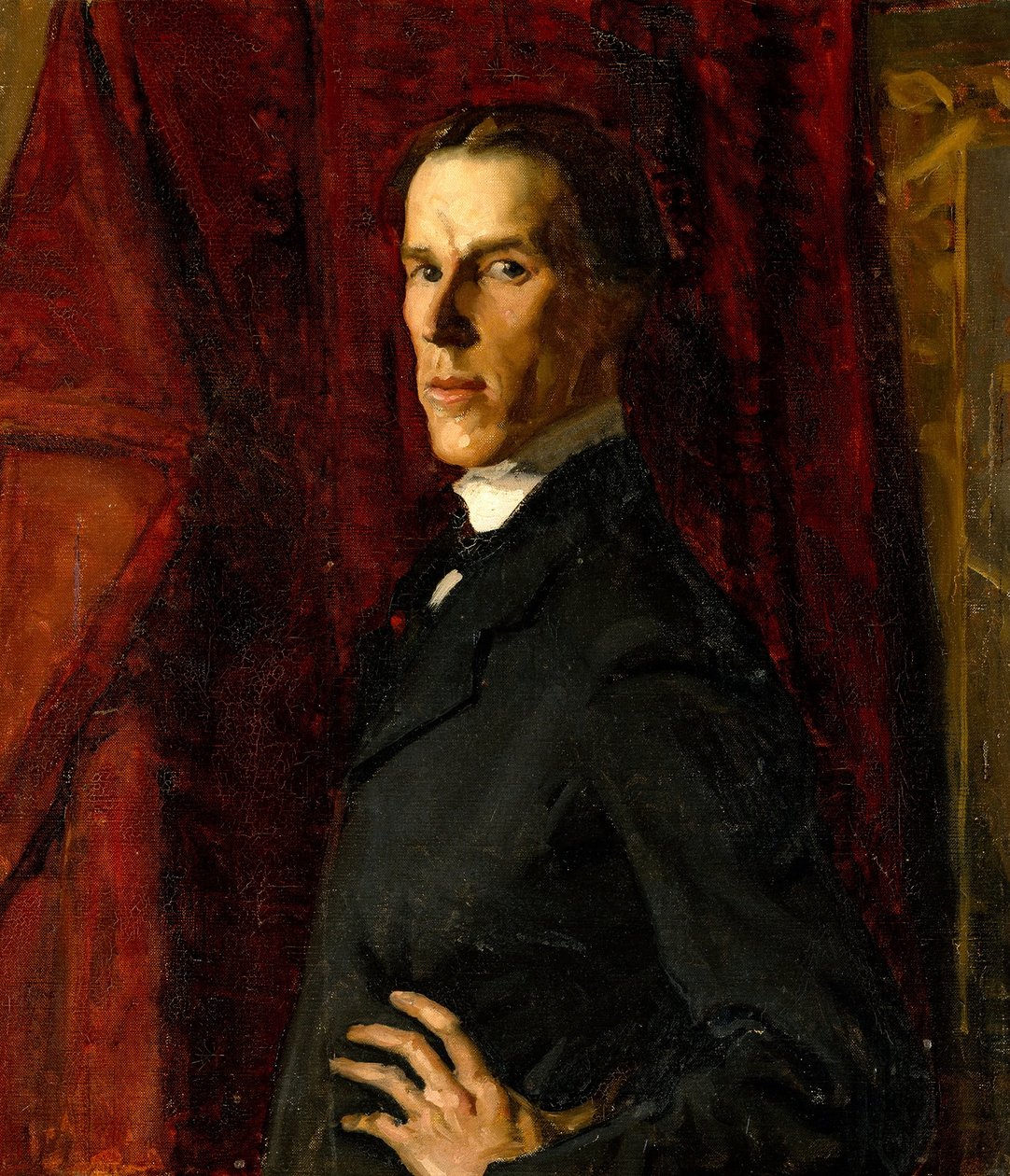 Önarckép alkotó: Hugh Ramsay
