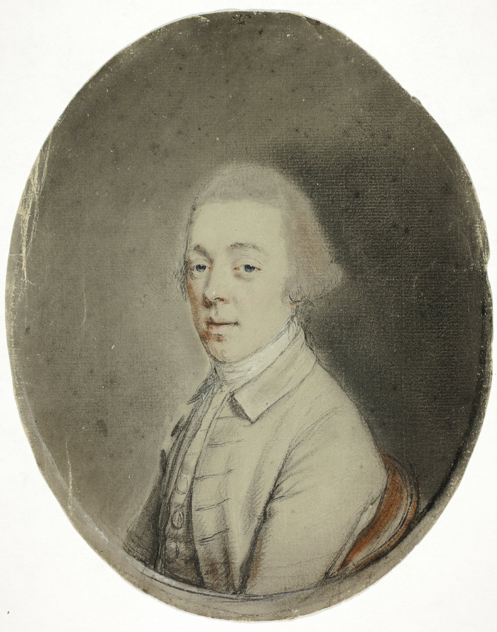Egy férfi portréja alkotó: Hugh Douglas Hamilton