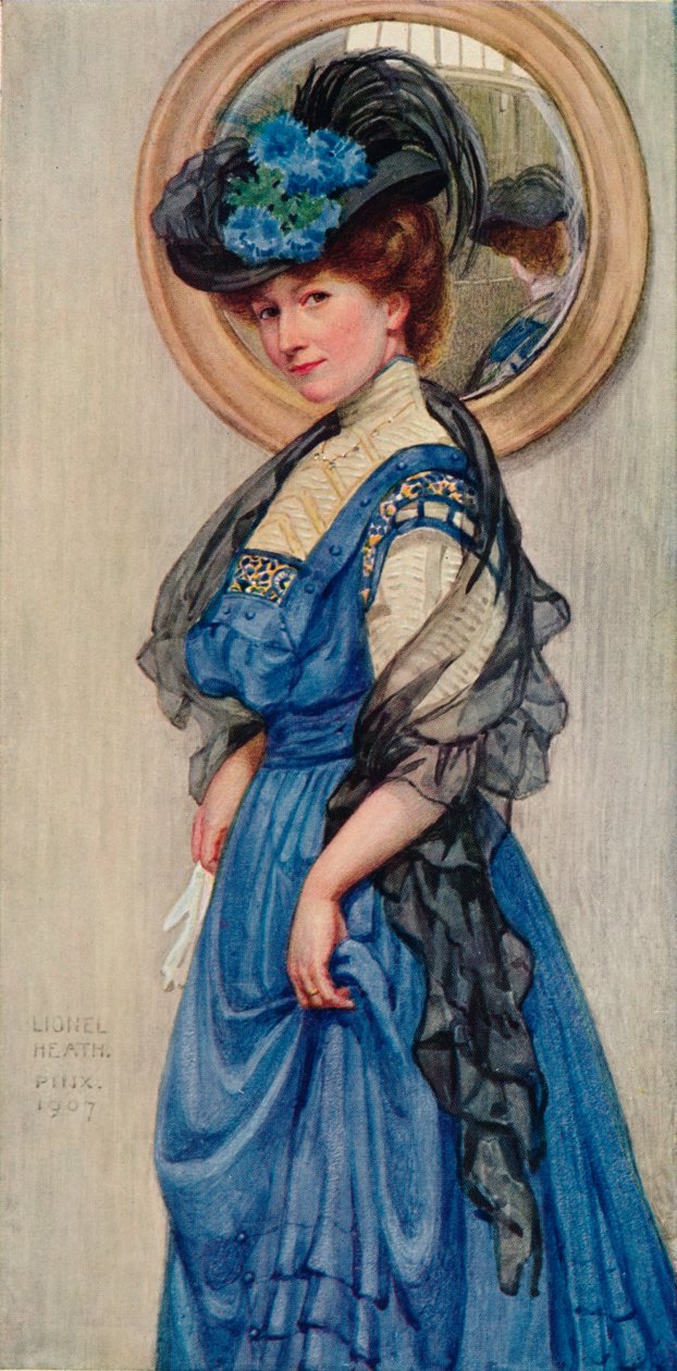 "A feleségem", 1907 alkotó: Hugh Lionel Heath