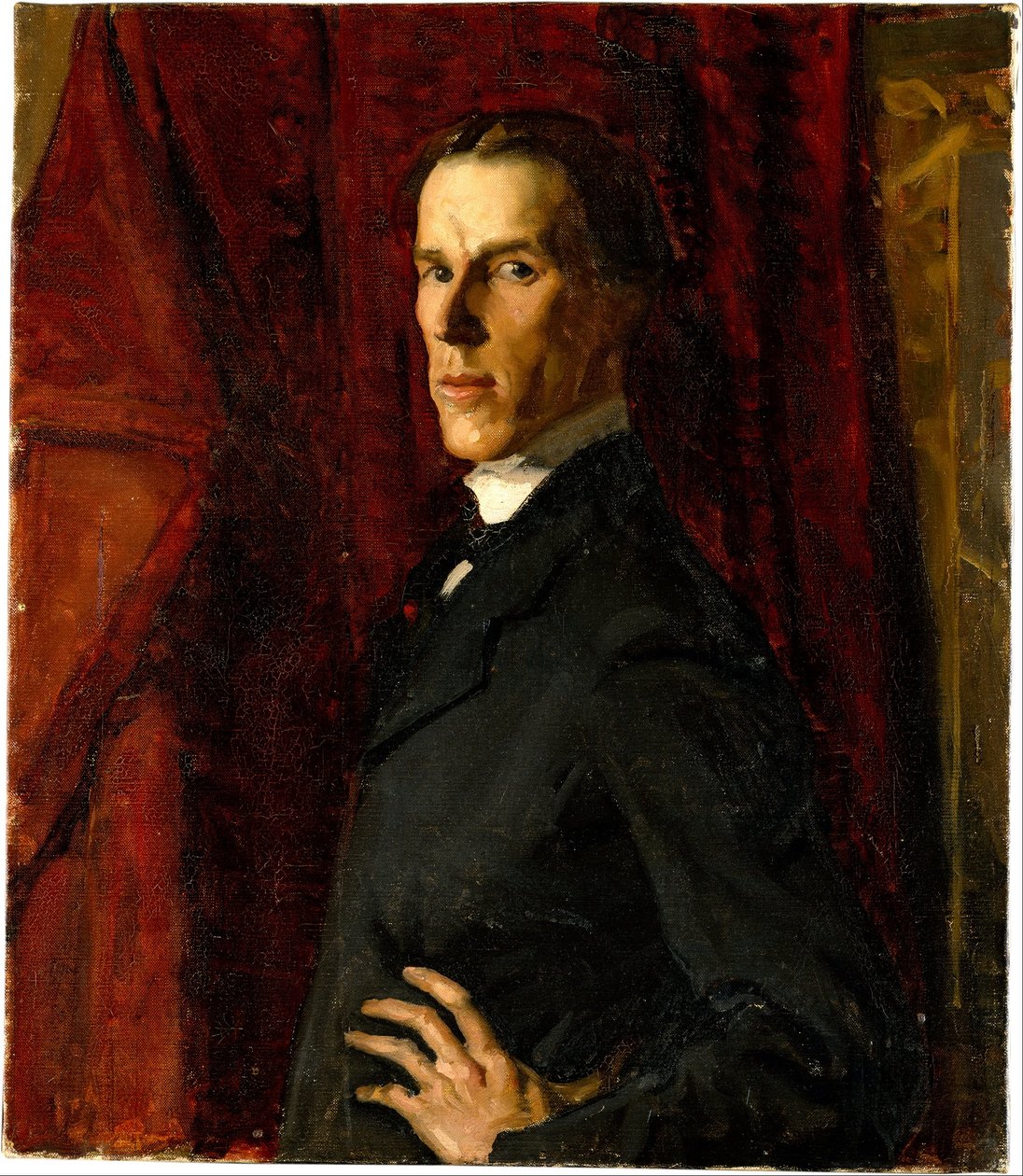 Önarckép alkotó: Hugh Ramsay
