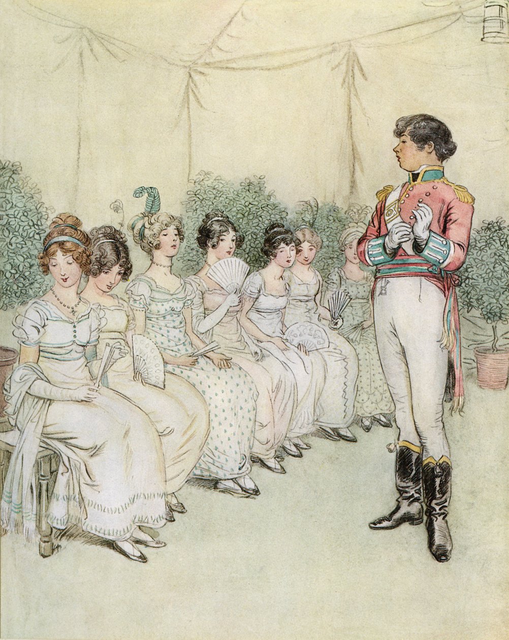J M Barrie Quality Street alkotó: Hugh Thomson