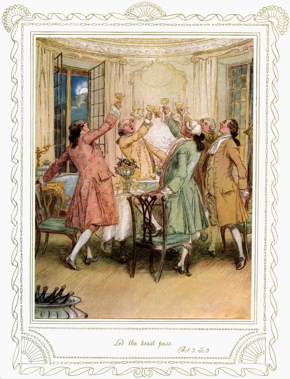 Richard Brinsley Sheridan darabja alkotó: Hugh Thomson