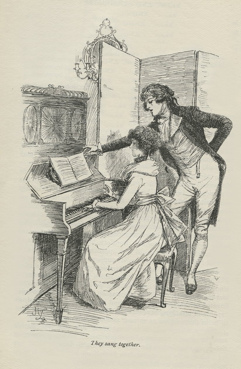 Együtt énekeltek, 1896 alkotó: Hugh Thomson