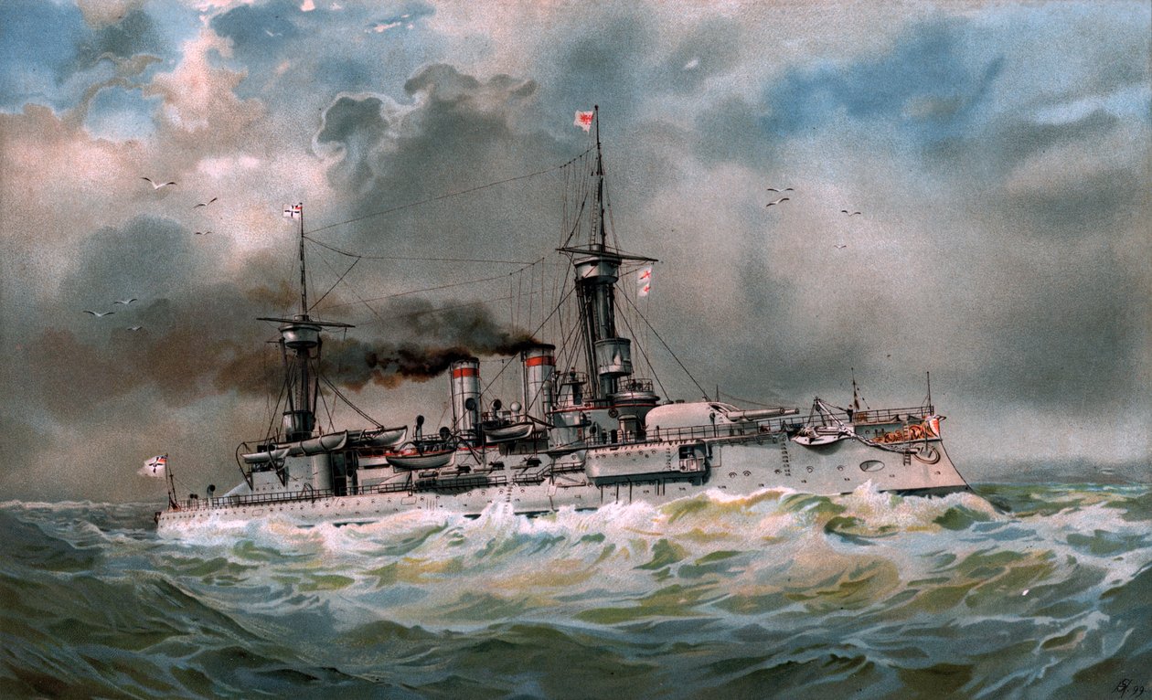 S.M. Brandenburg csatahajó alkotó: Hugo Graf