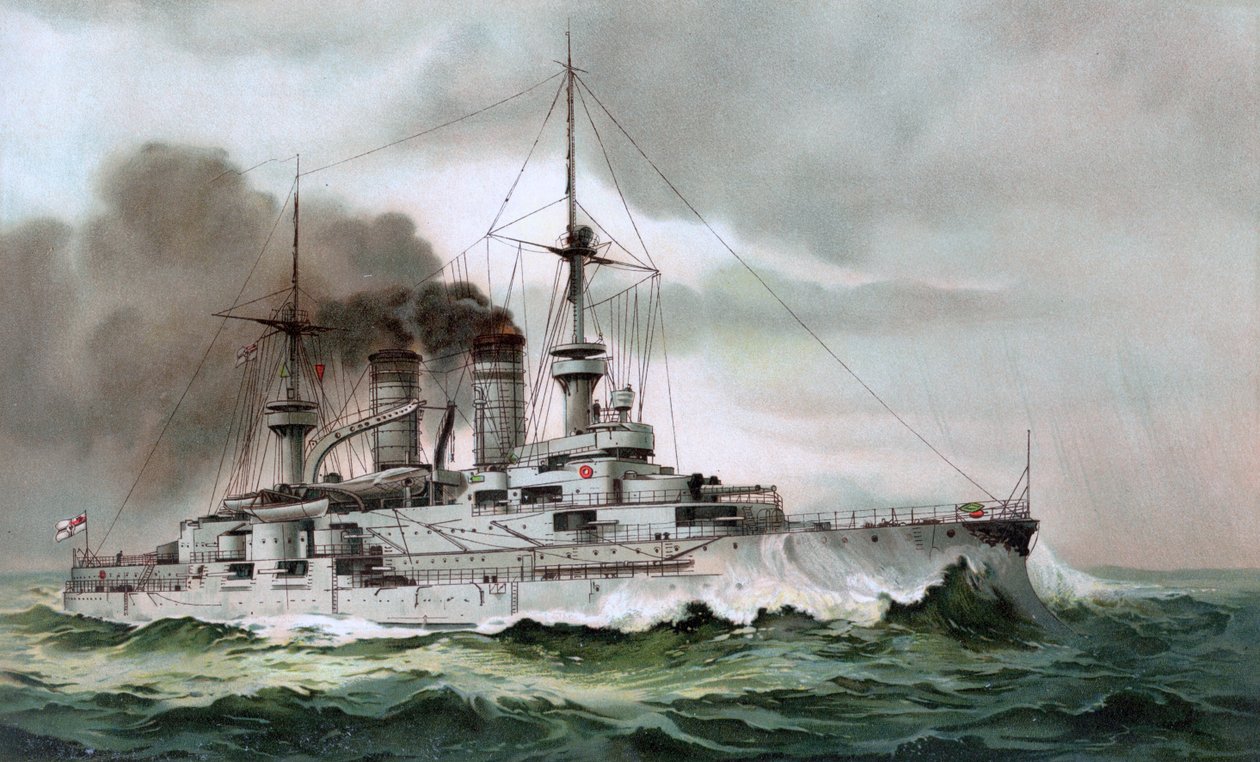 S.M. Zähringen csatahajó alkotó: Hugo Graf