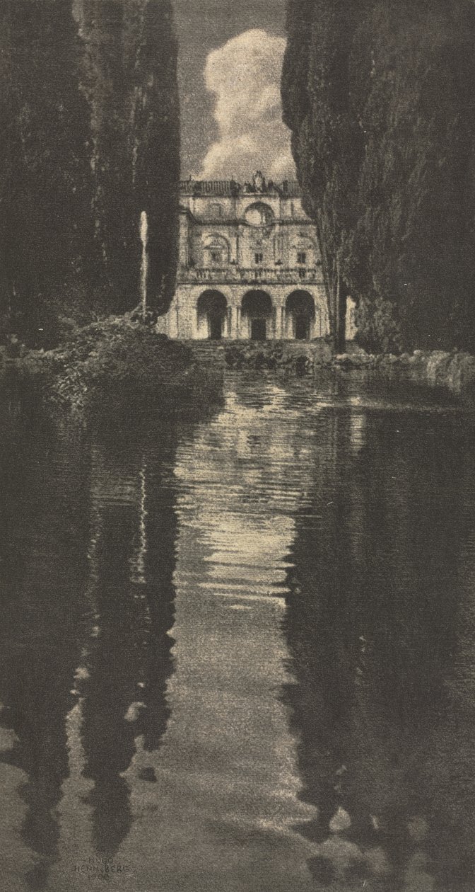 Munkahelyiség: Villa Falconieri alkotó: Hugo Henneberg