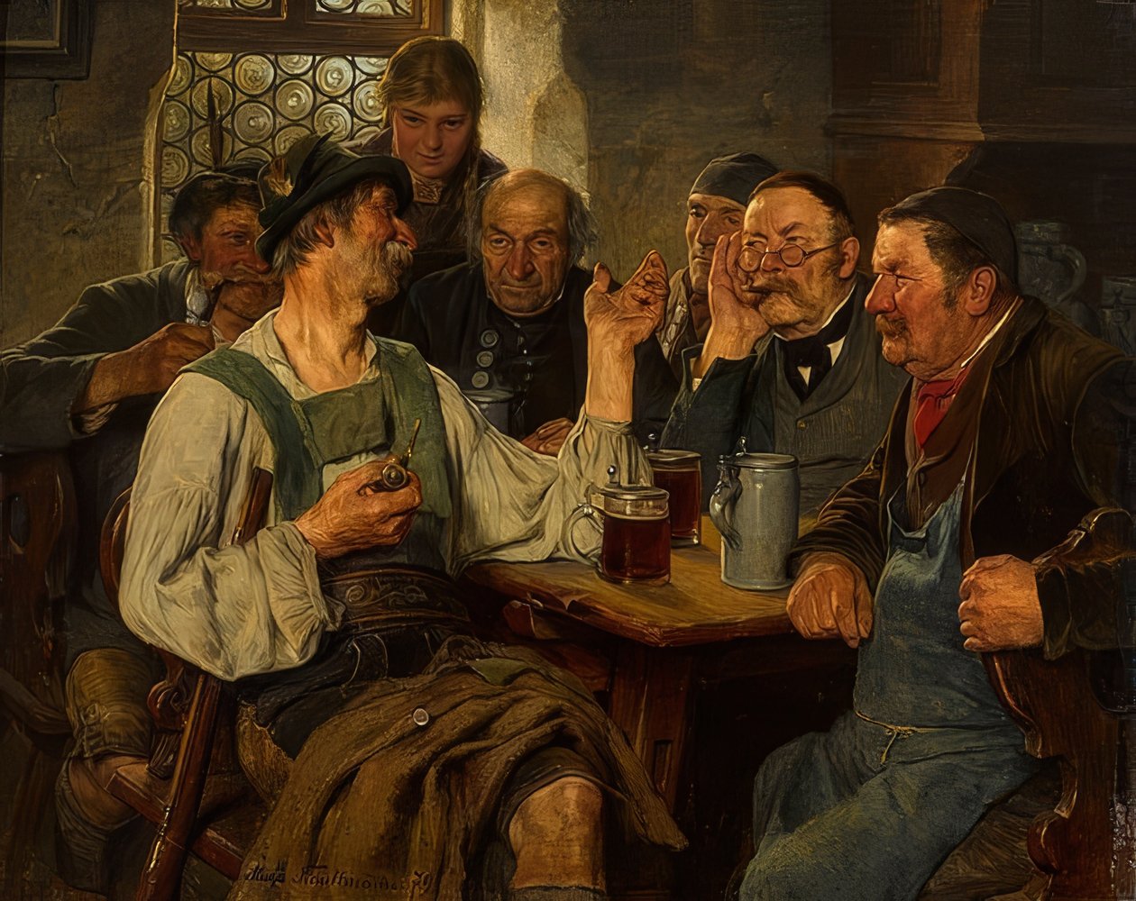 Hunter latin. 1879 alkotó: Hugo Kauffmann
