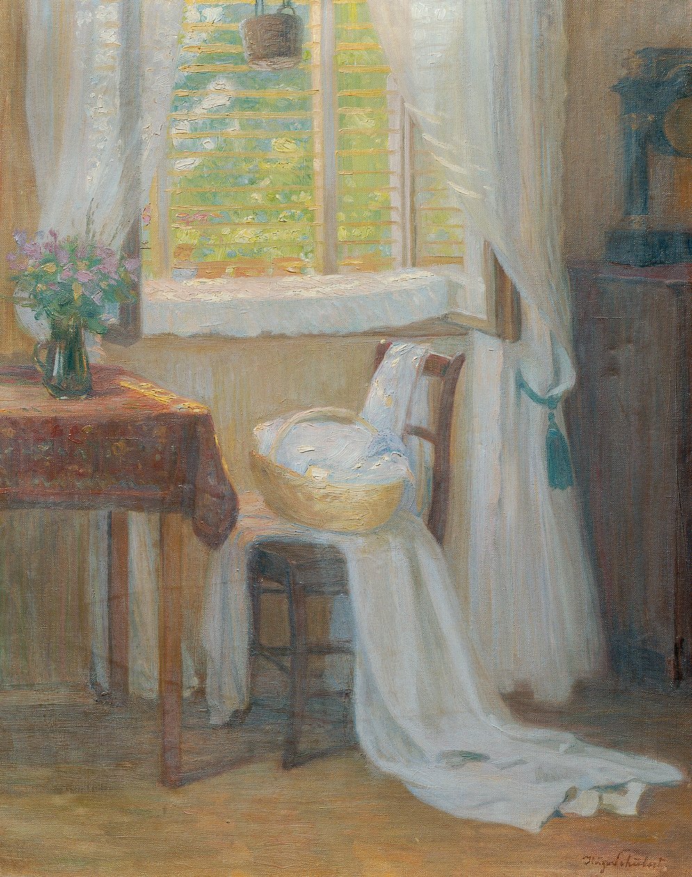 Belső ablakkal alkotó: Hugo Schubert