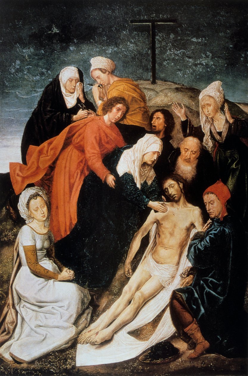 The Lamentation, c1479. alkotó: Hugo van der Goes