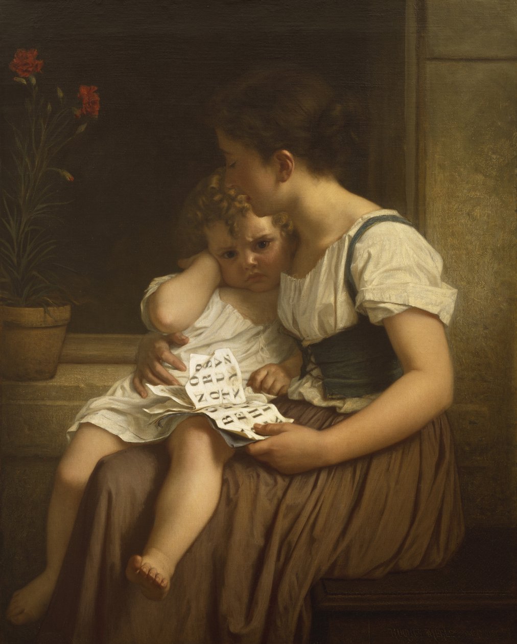 A tudás első tövisei alkotó: Hugues Merle