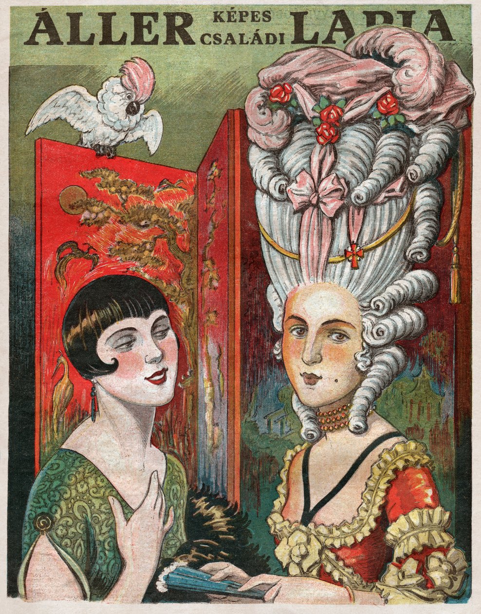 Garconne. 1926 (metszet) alkotó: Hungarian School