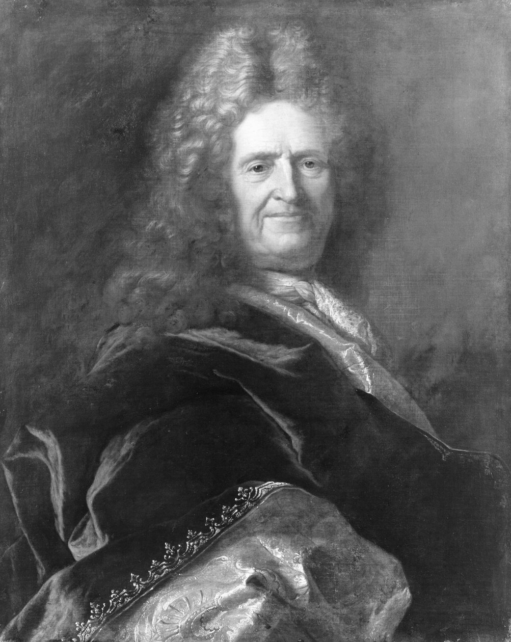 Egy férfi portréja alkotó: Hyacinthe Francois Rigaud