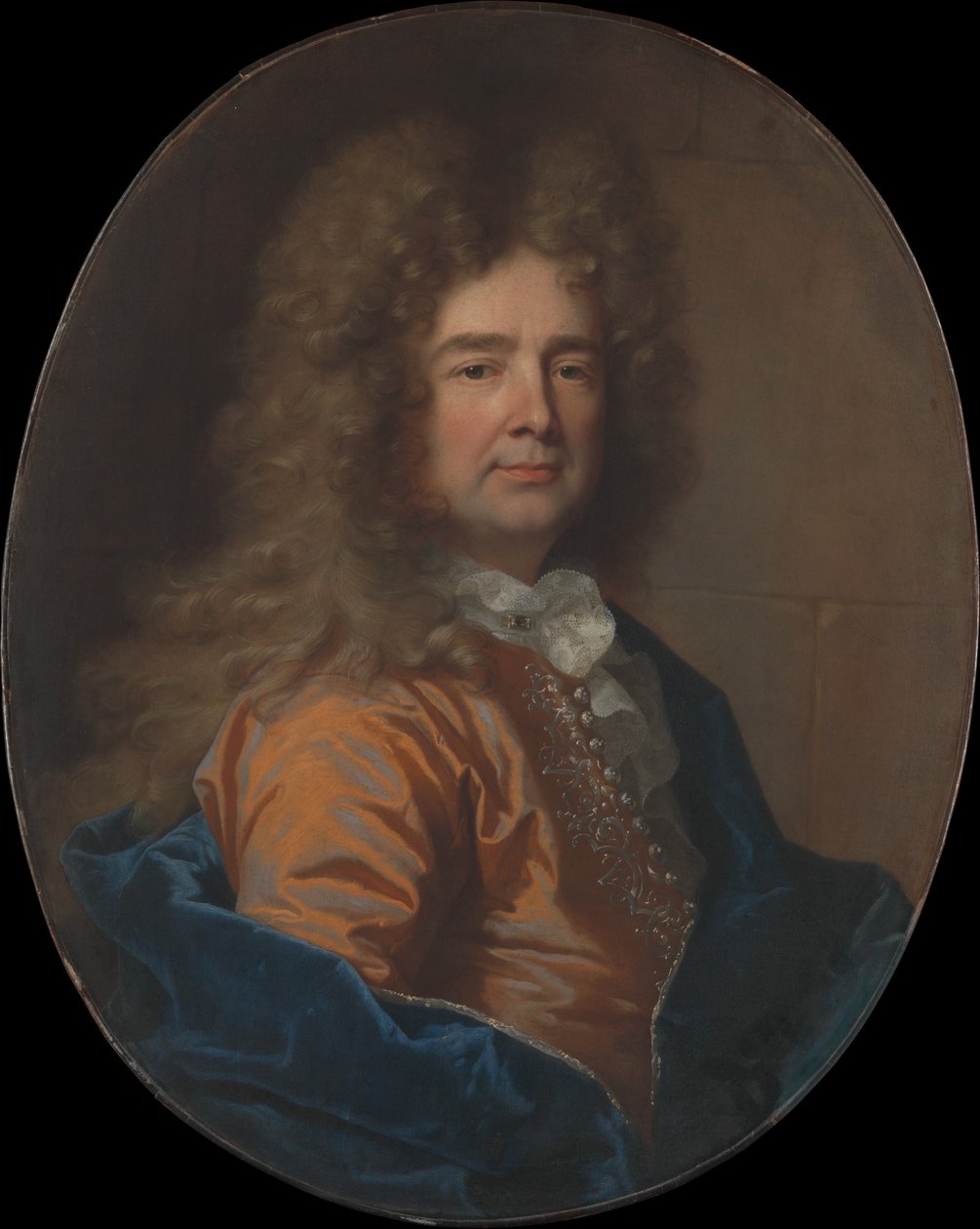 Férfi portré, 1693. alkotó: Hyacinthe Francois Rigaud