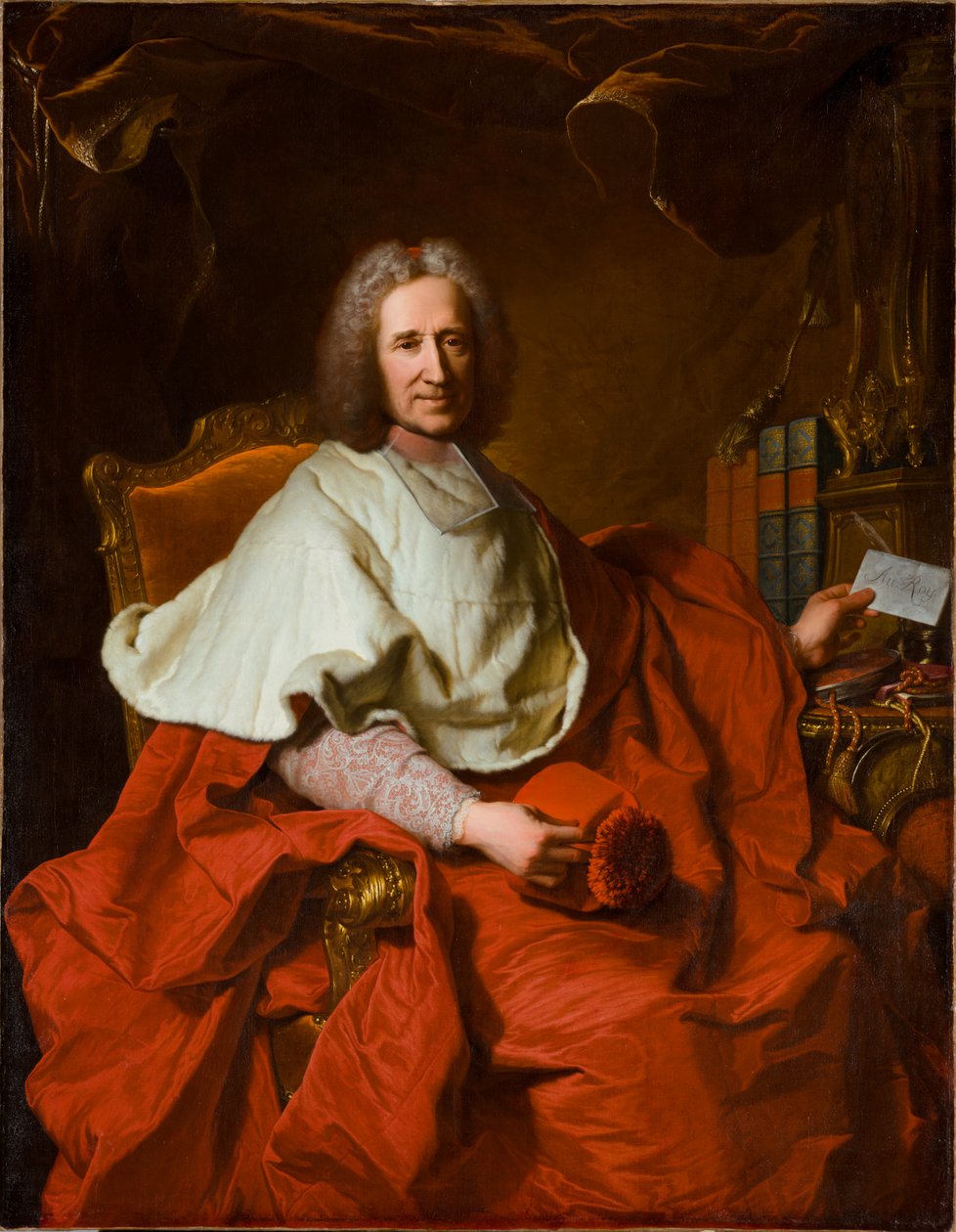 Guillaume Dubois bíboros portréja alkotó: Hyacinthe Rigaud