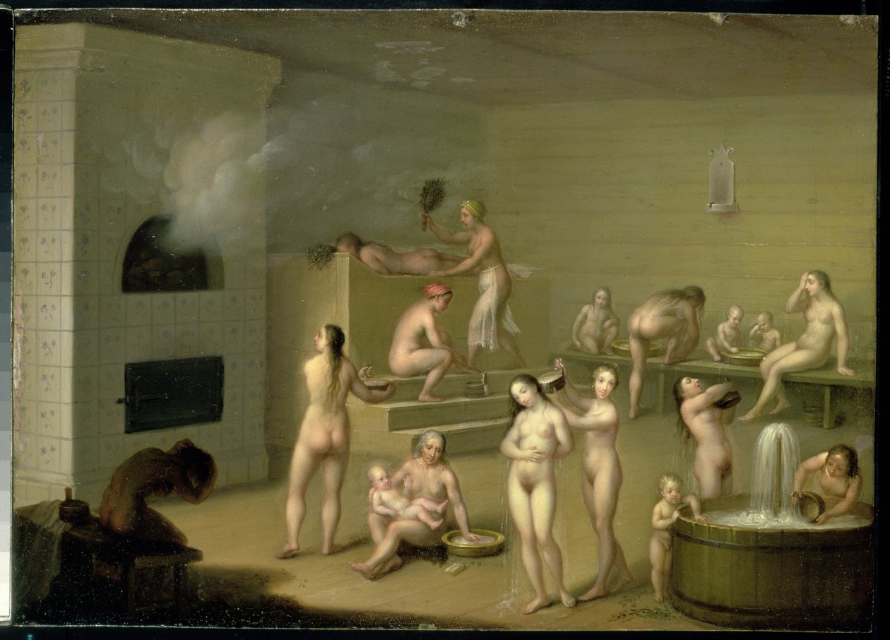 Orosz fürdő, 1825 alkotó: I. Letunov