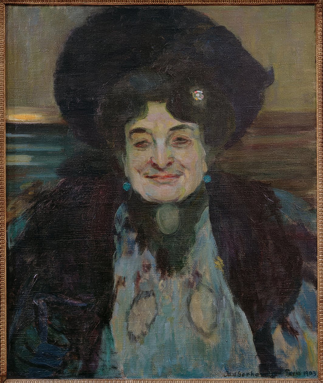Énekesnő (Madame Baronne de Riau) alkotó: Ida Gerhardi