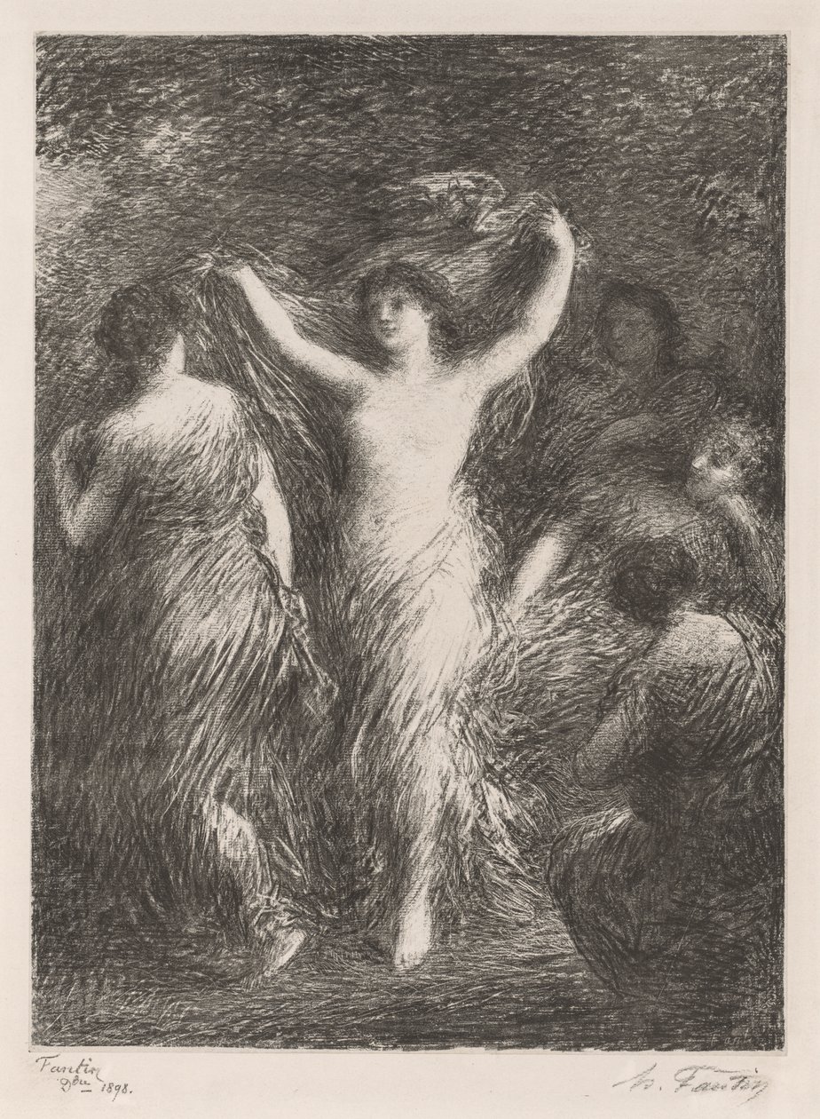 Táncok, 1898. alkotó: Ignace Henri Jean Fantin Latour