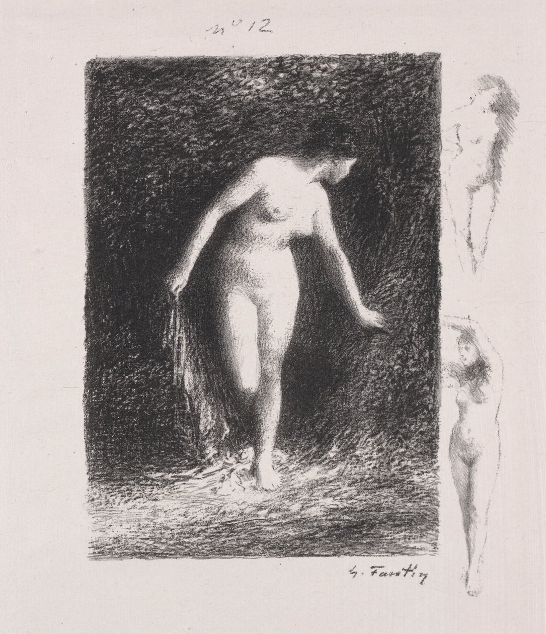Diane, 1903. alkotó: Ignace Henri Jean Fantin Latour