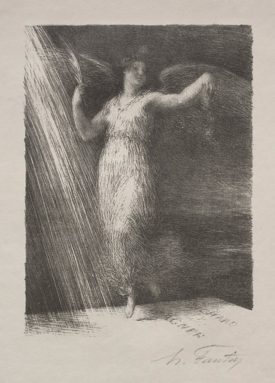 Dicsőség. alkotó: Ignace Henri Jean Fantin Latour