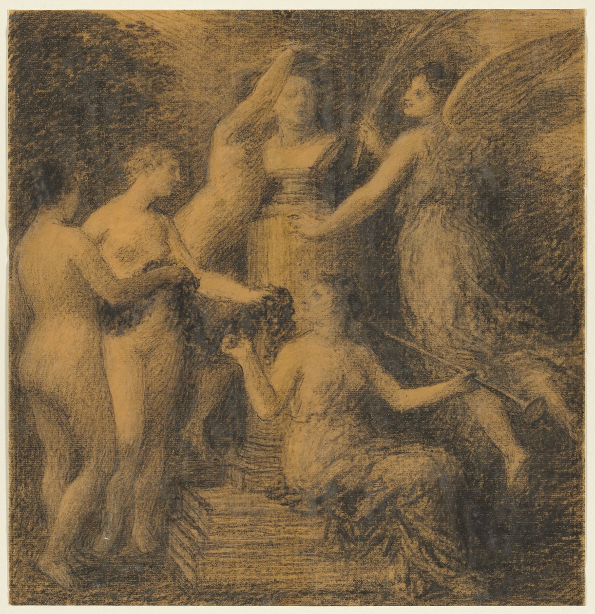 Tisztelet Rossini előtt, 1902. alkotó: Ignace Henri Jean Fantin Latour