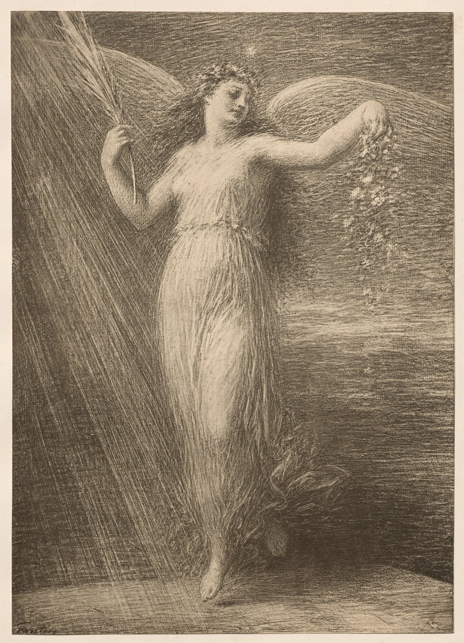 Halhatatlanság, 1898. alkotó: Ignace Henri Jean Fantin Latour