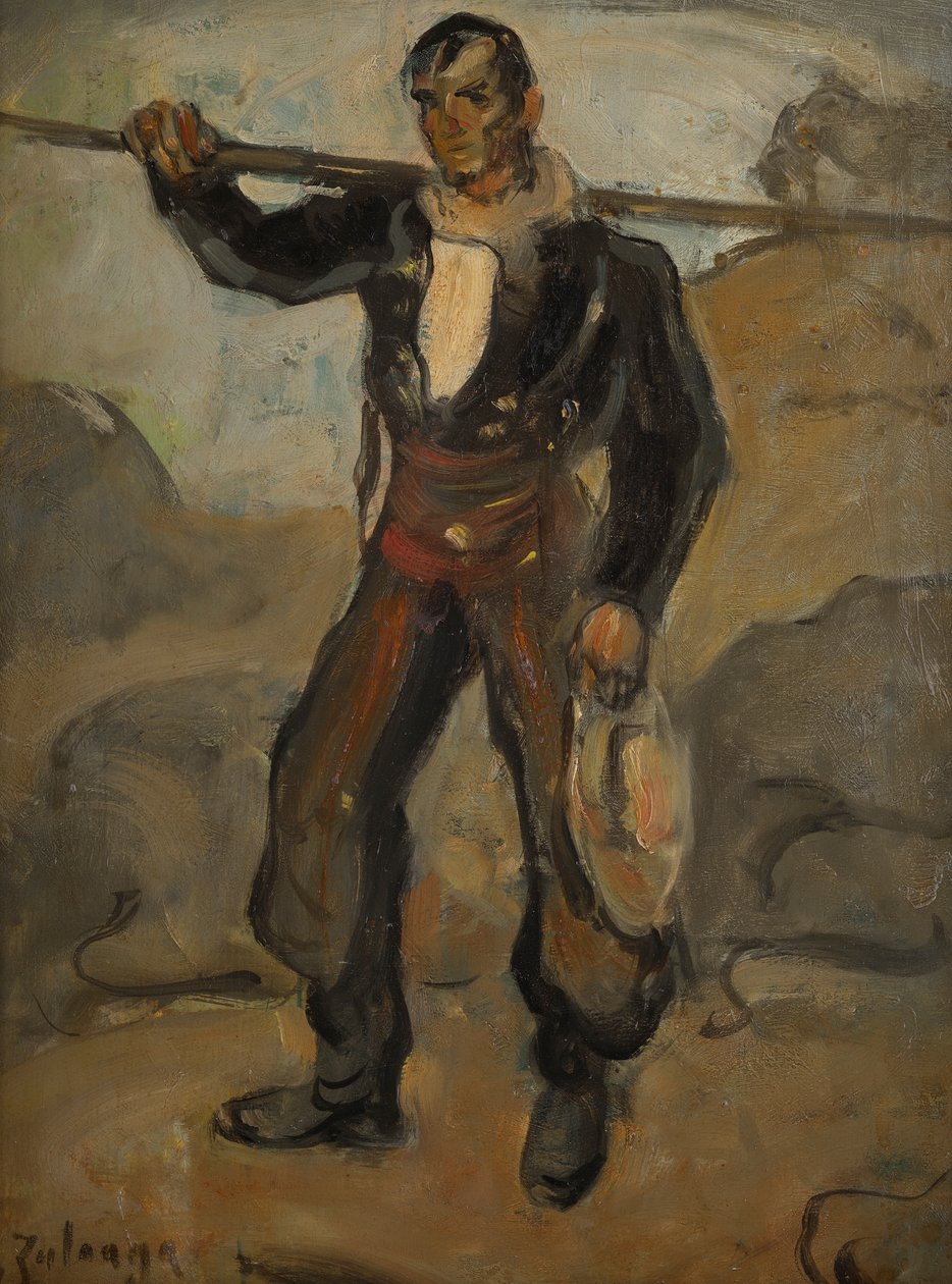 Der Rinderhirte – A cowboy alkotó: Ignacio Zuloaga