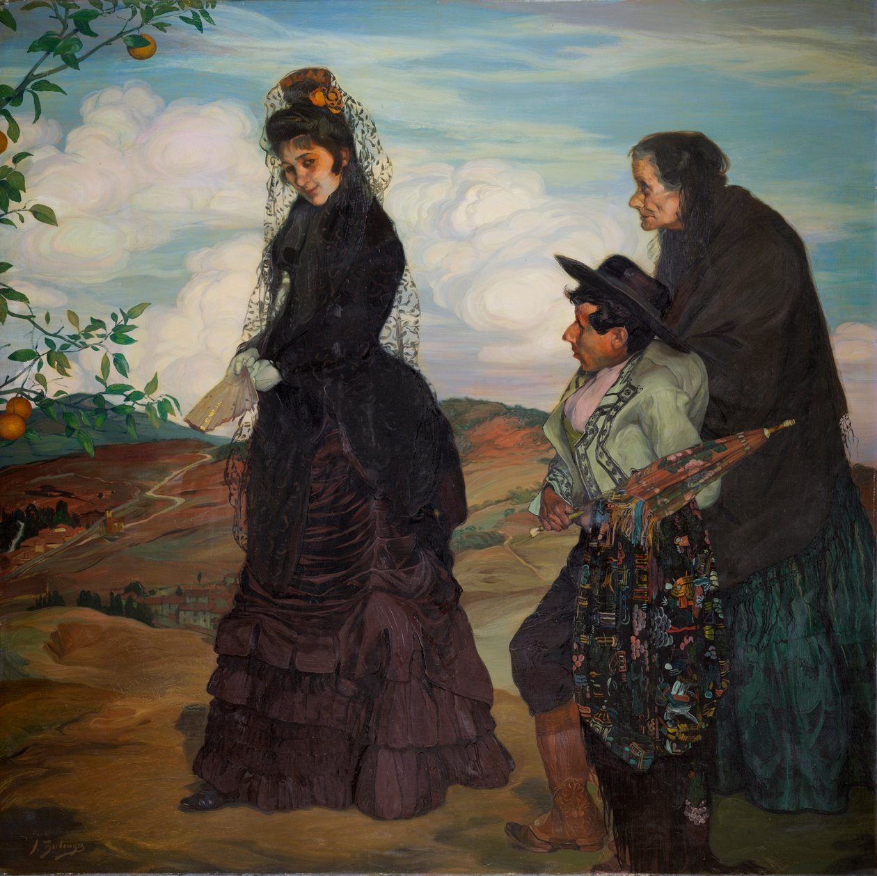 A cigány (La gitana) alkotó: Ignacio Zuloaga y Zabaleta