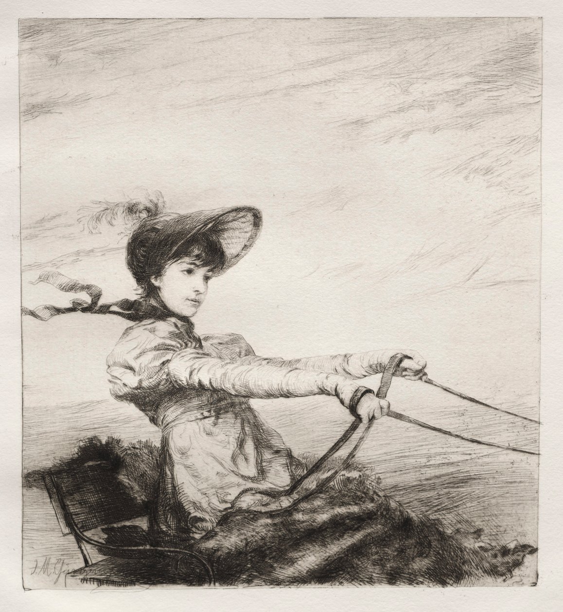 Gyönyörű, 1884. alkotó: Ignaz Marcel Gaugengigl