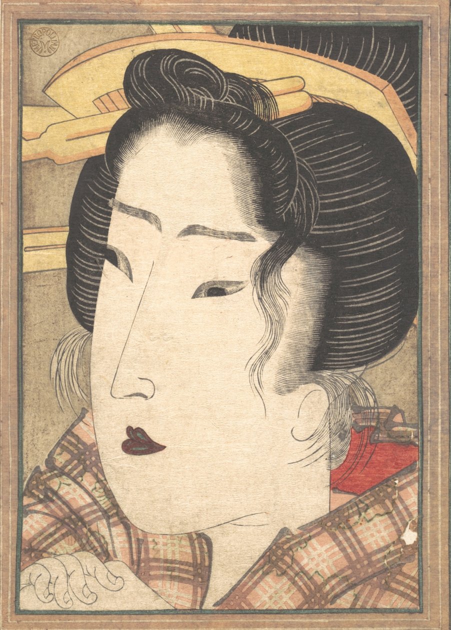 A szépség vezetője, kb. 1825. alkotó: Ikeda Eisen