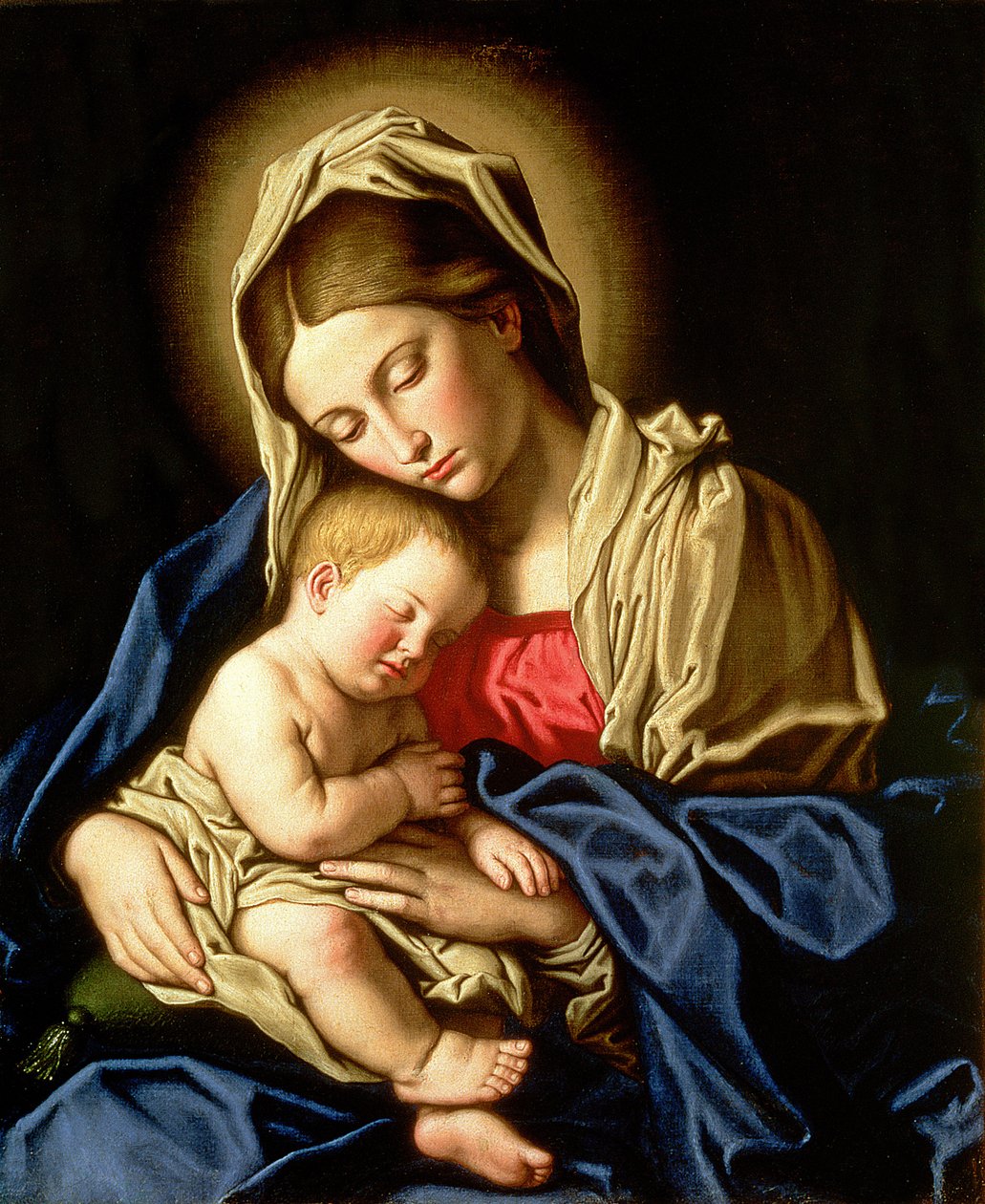 Madonna és gyermeke alkotó: Il Sassoferrato